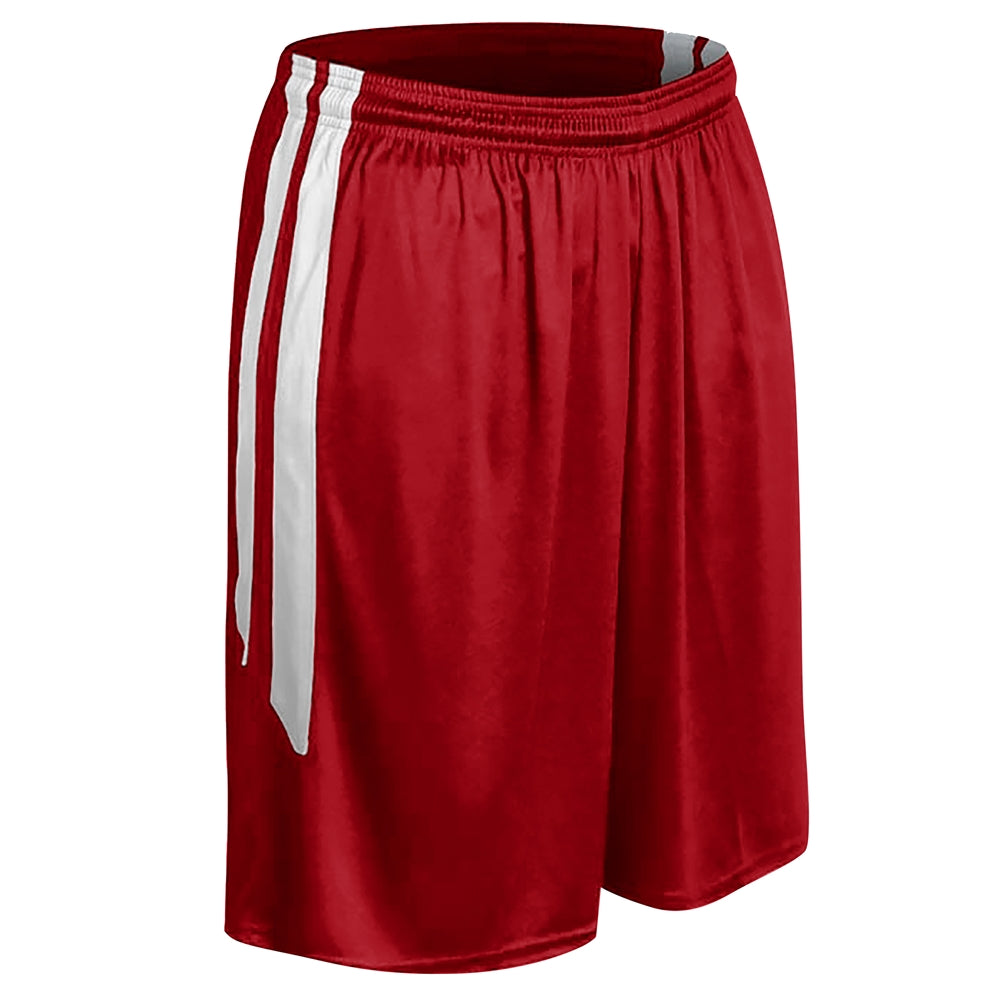 DRI-GEAR Muscle Basketball Short SCARLETWHITE L