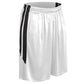 DRI-GEAR Muscle Basketball Short WHITEBLACK 2XL