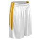 DRI-GEAR Muscle Basketball Short WHITEGOLD 2XL