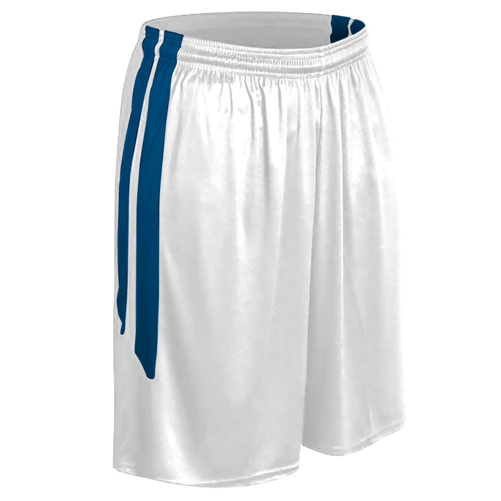 DRI-GEAR Muscle Basketball Short WHITEROYAL L