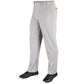 Open Bottom Relaxed Fit Baseball Pant