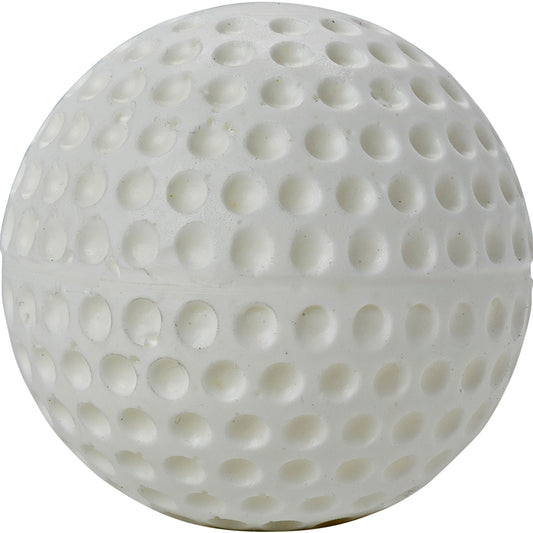 Dimple Molded Baseball-White