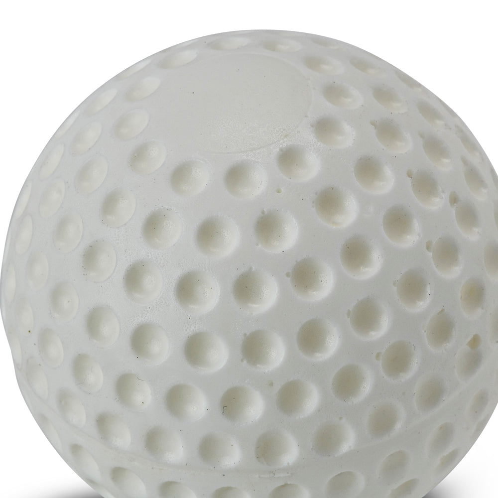 Dimple Molded Baseball-White