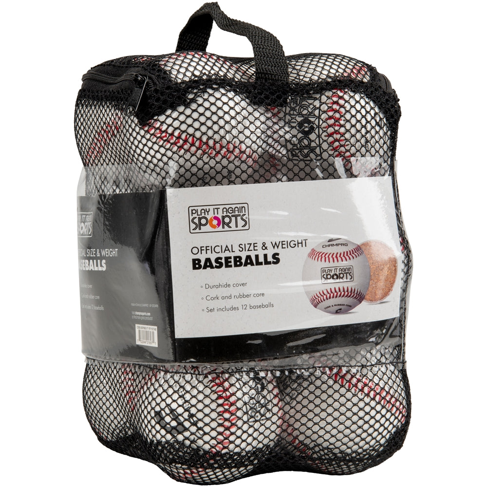 Baseballs Mesh Bags