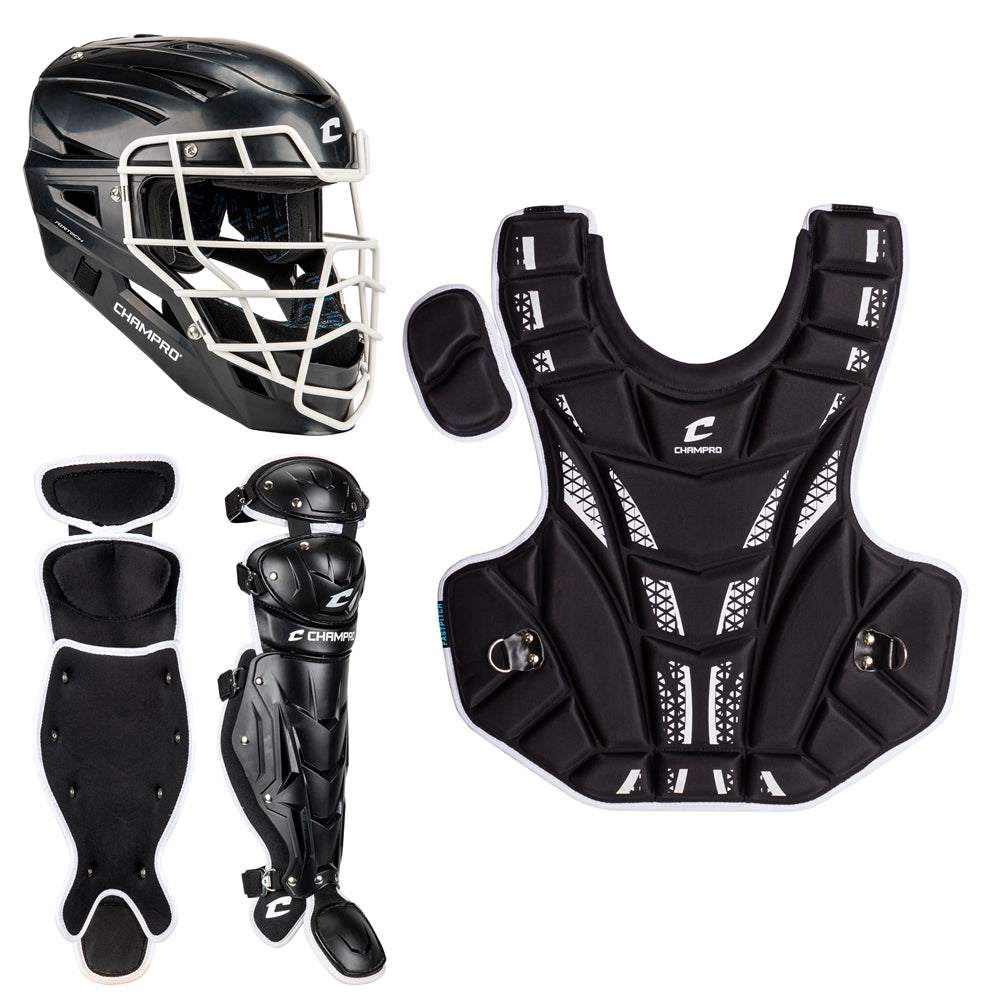 Fastpitch Catcher's Kit BLACK AGE 9 & UP