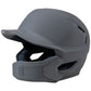 HXE Matte Baseball Helmet w/Jaw Guard GRAPHITE L