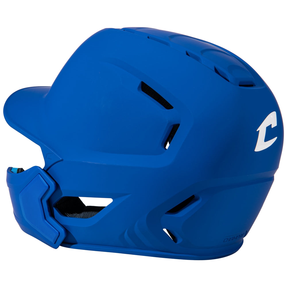 HXE Matte Baseball Helmet w/Jaw Guard