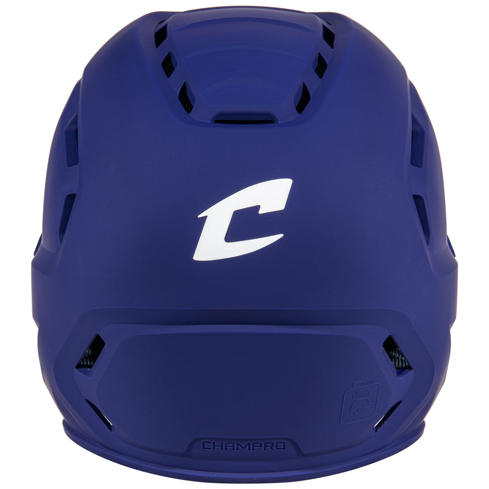 HXE Matte Baseball Helmet w/Jaw Guard
