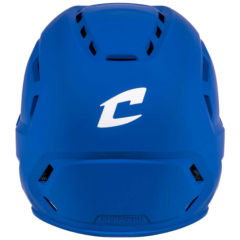 HXE Matte Baseball Helmet w/Jaw Guard
