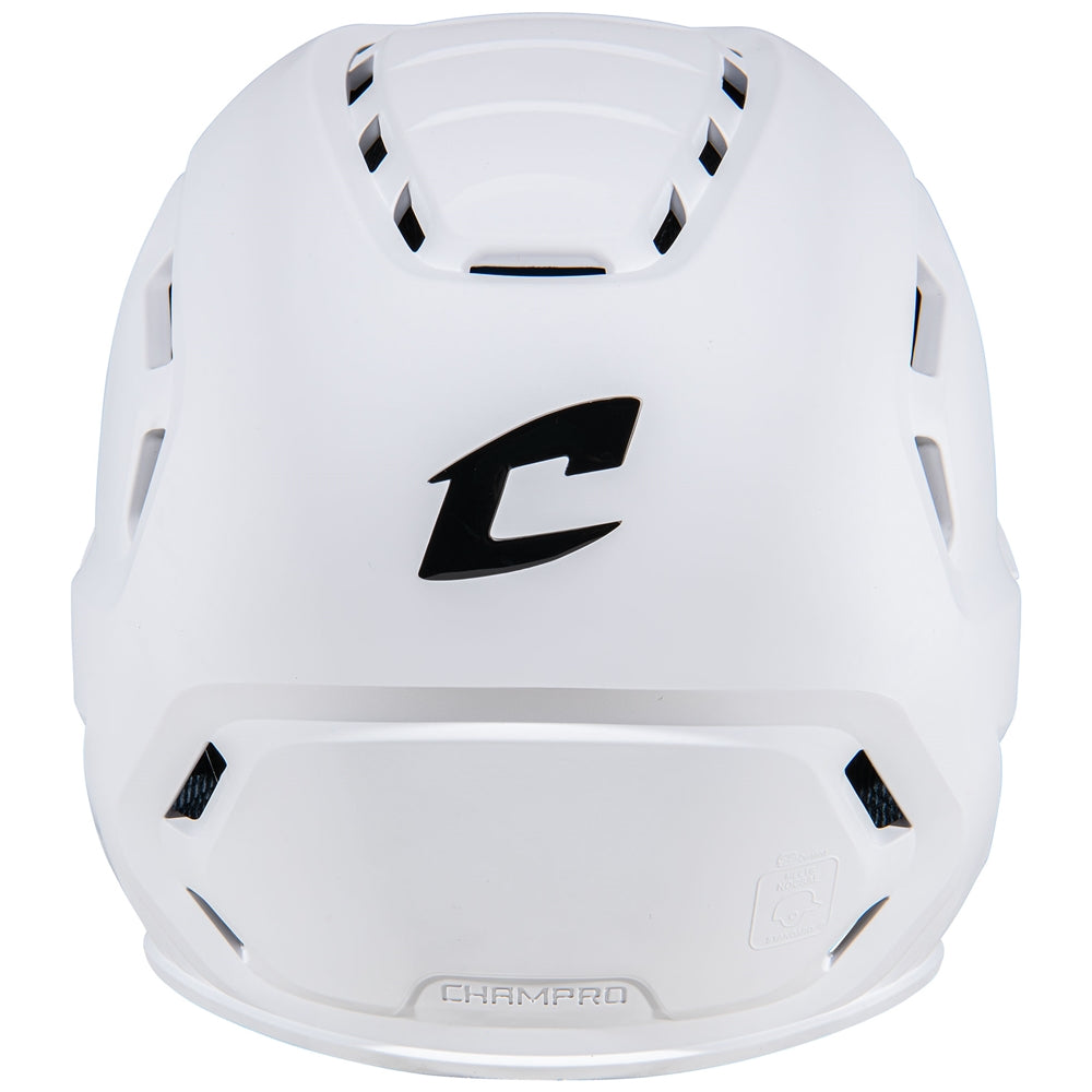 HXE Matte Baseball Helmet w/Jaw Guard