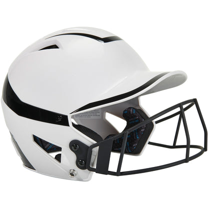 Two-Tone Softball Helmet w/Mask