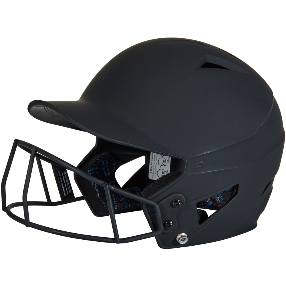 Senior HX Matte Softball Helmet w/Facemask