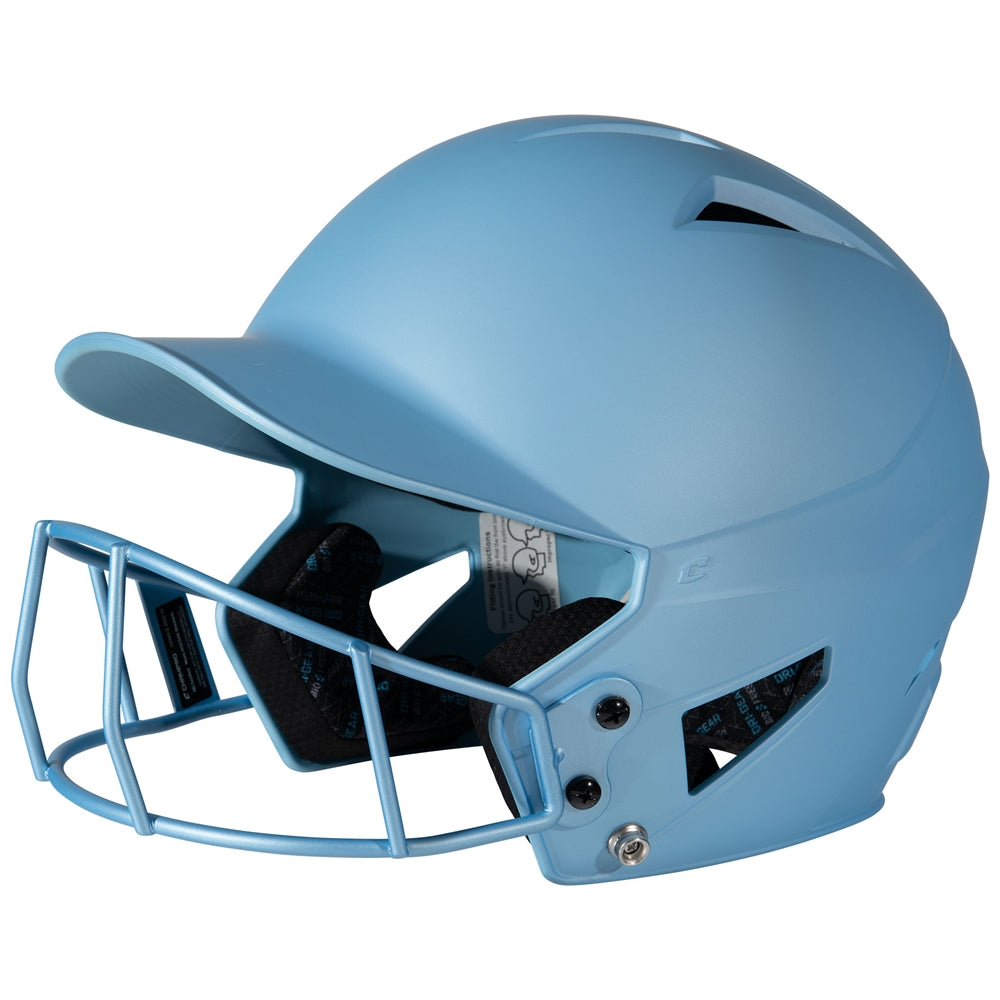 Senior HX Matte Softball Helmet w/Facemask