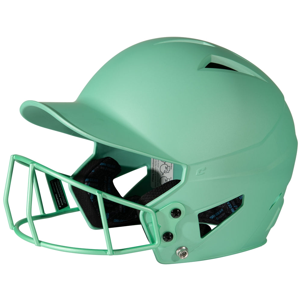 Senior HX Matte Softball Helmet w/Facemask
