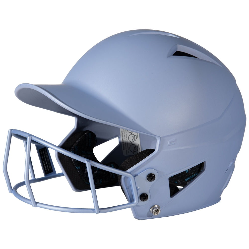 Senior HX Matte Softball Helmet w/Facemask