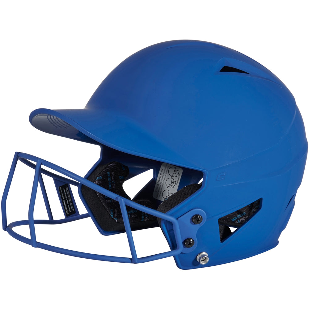 Senior HX Matte Softball Helmet w/Facemask