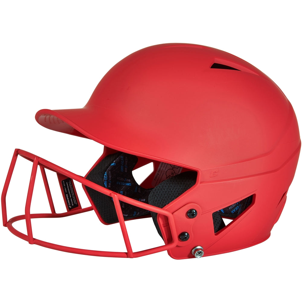 Senior HX Matte Softball Helmet w/Facemask