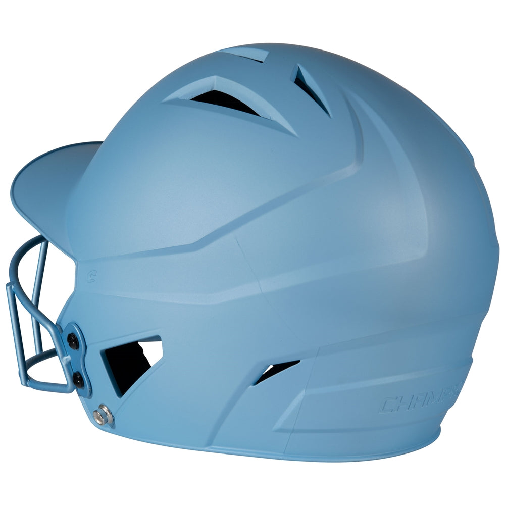 HX Matte Softball Helmet w/Facemask