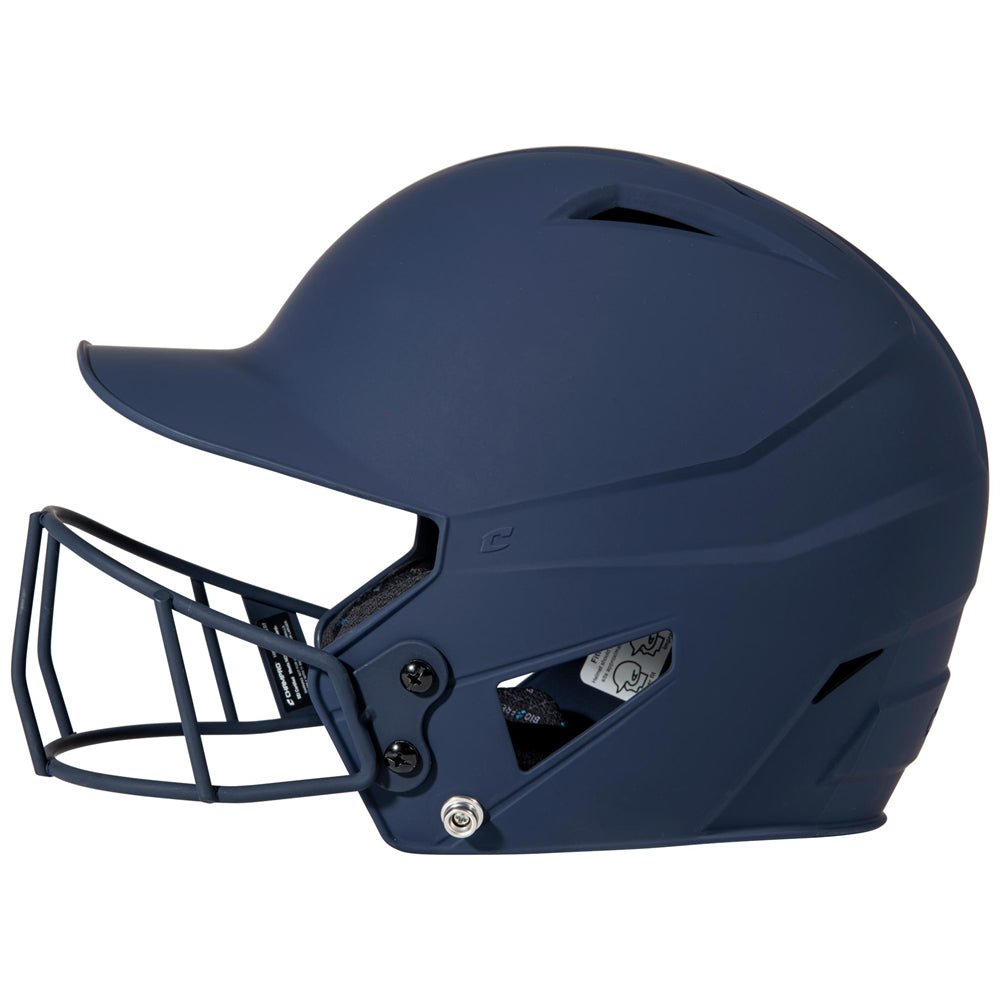 HX Matte Softball Helmet w/Facemask