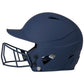 HX Matte Softball Helmet w/Facemask