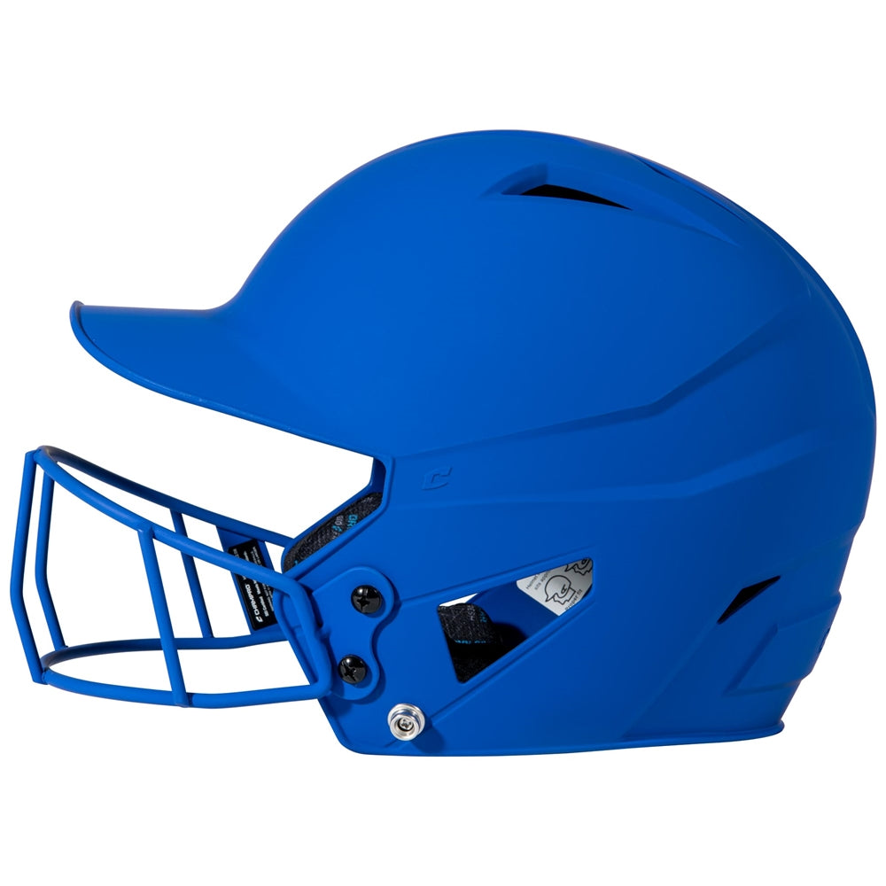 HX Matte Softball Helmet w/Facemask