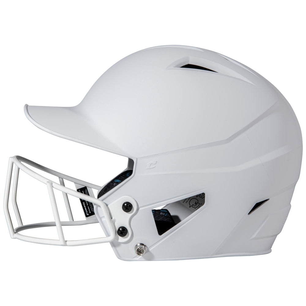 HX Matte Softball Helmet w/Facemask