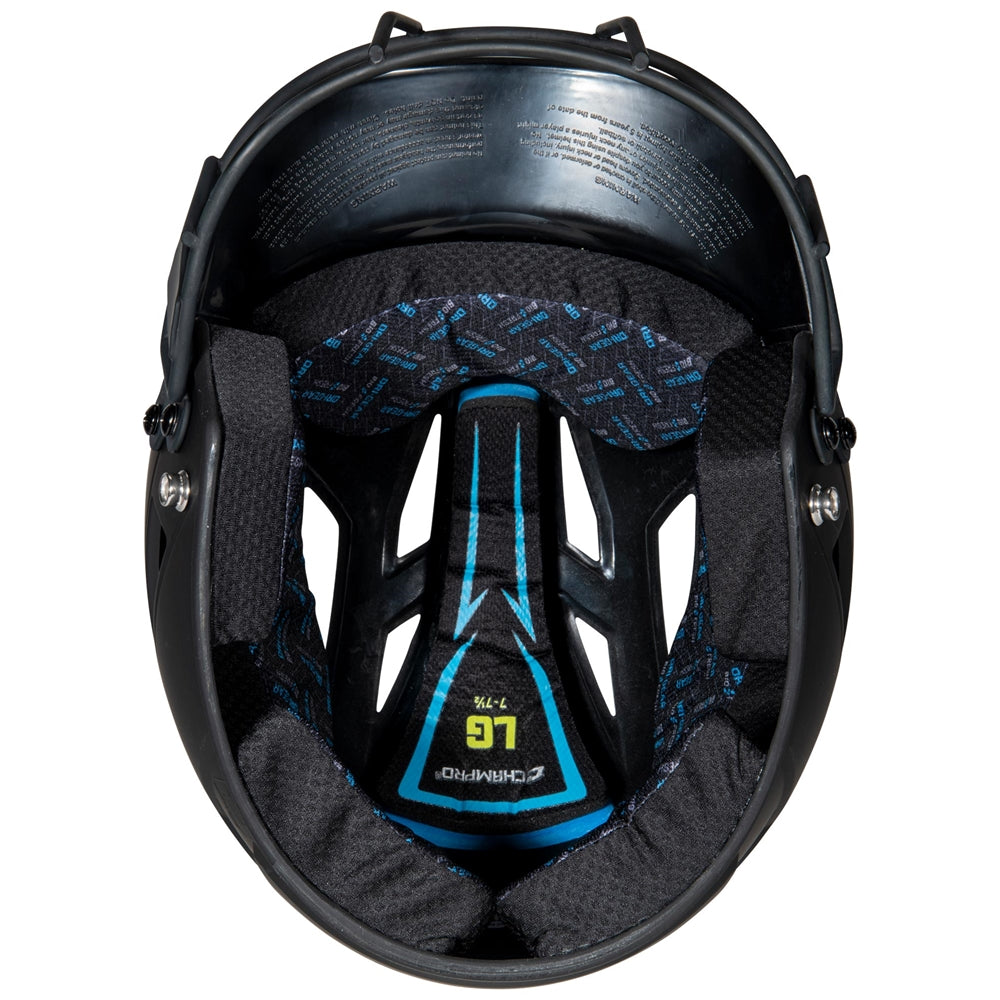 HX Matte Softball Helmet w/Facemask