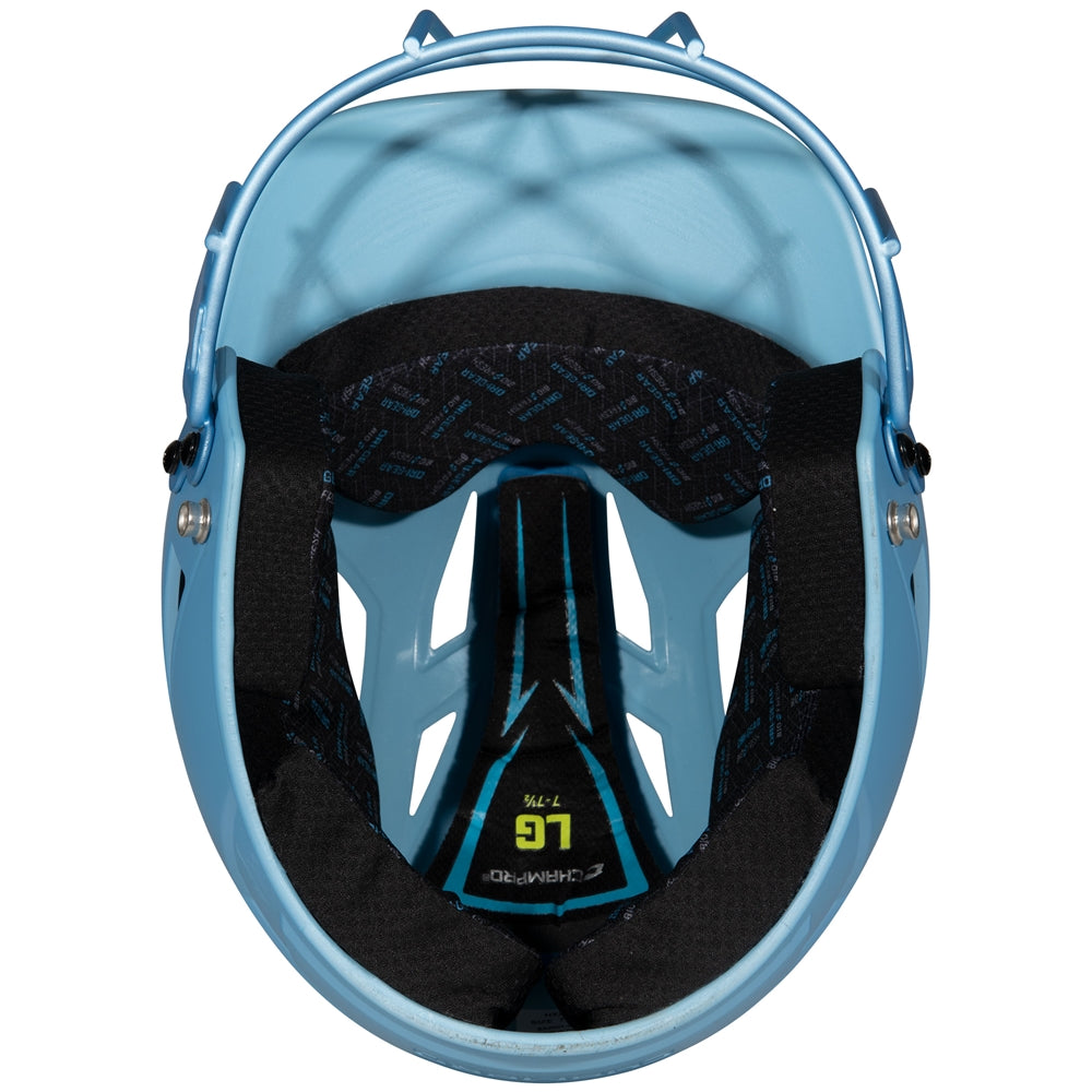 HX Matte Softball Helmet w/Facemask