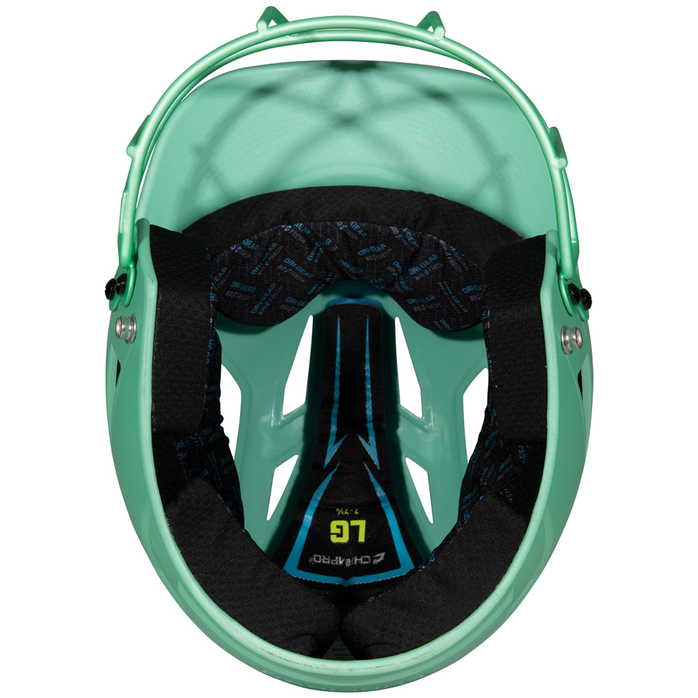 HX Matte Softball Helmet w/Facemask