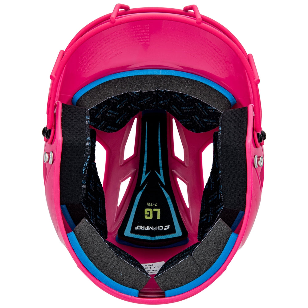 Uncoated HX Softball Helmet w/Mask