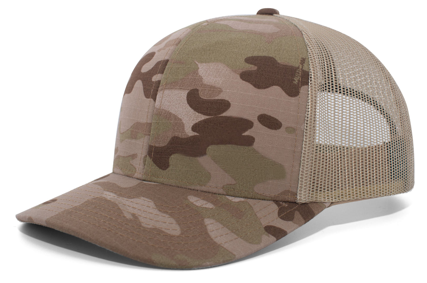 MULTICAM TRUCKER SNAPBACK CAP