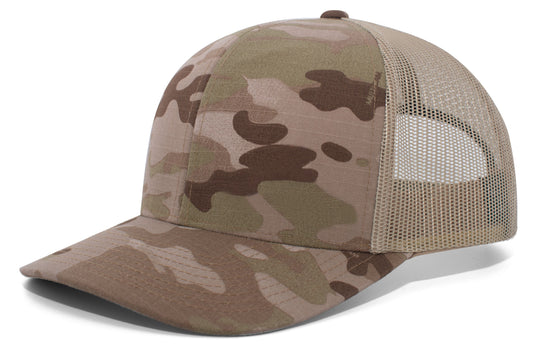 MULTICAM TRUCKER SNAPBACK CAP