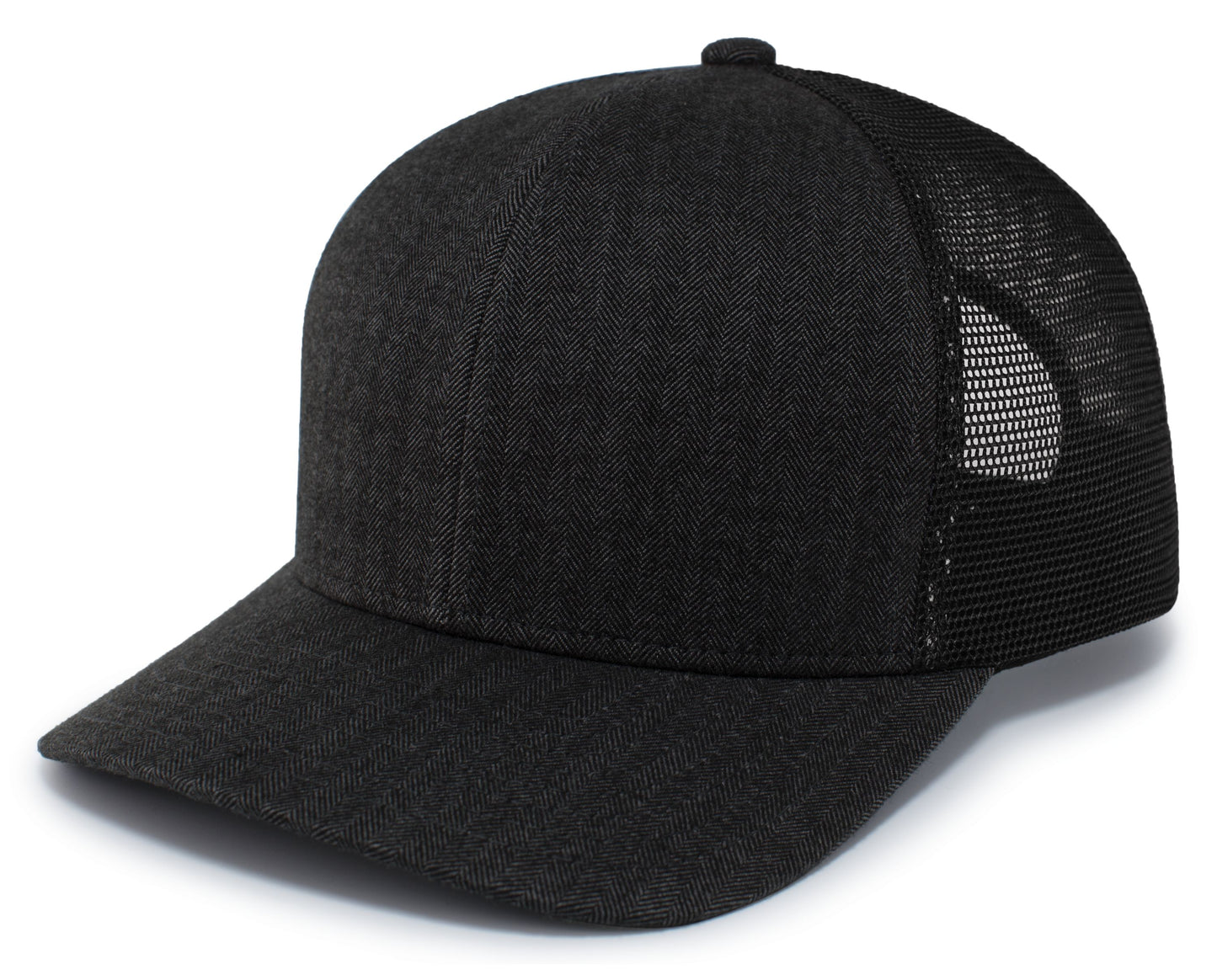 HERRINGBONE TRUCKER CAP
