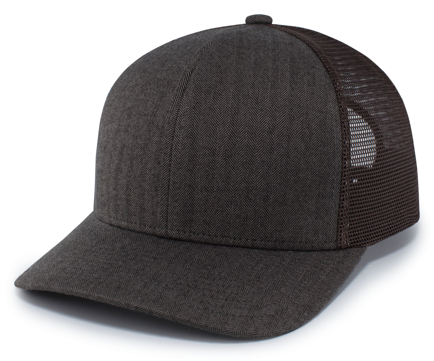 HERRINGBONE TRUCKER CAP