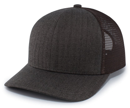 HERRINGBONE TRUCKER CAP - SNAPBACK