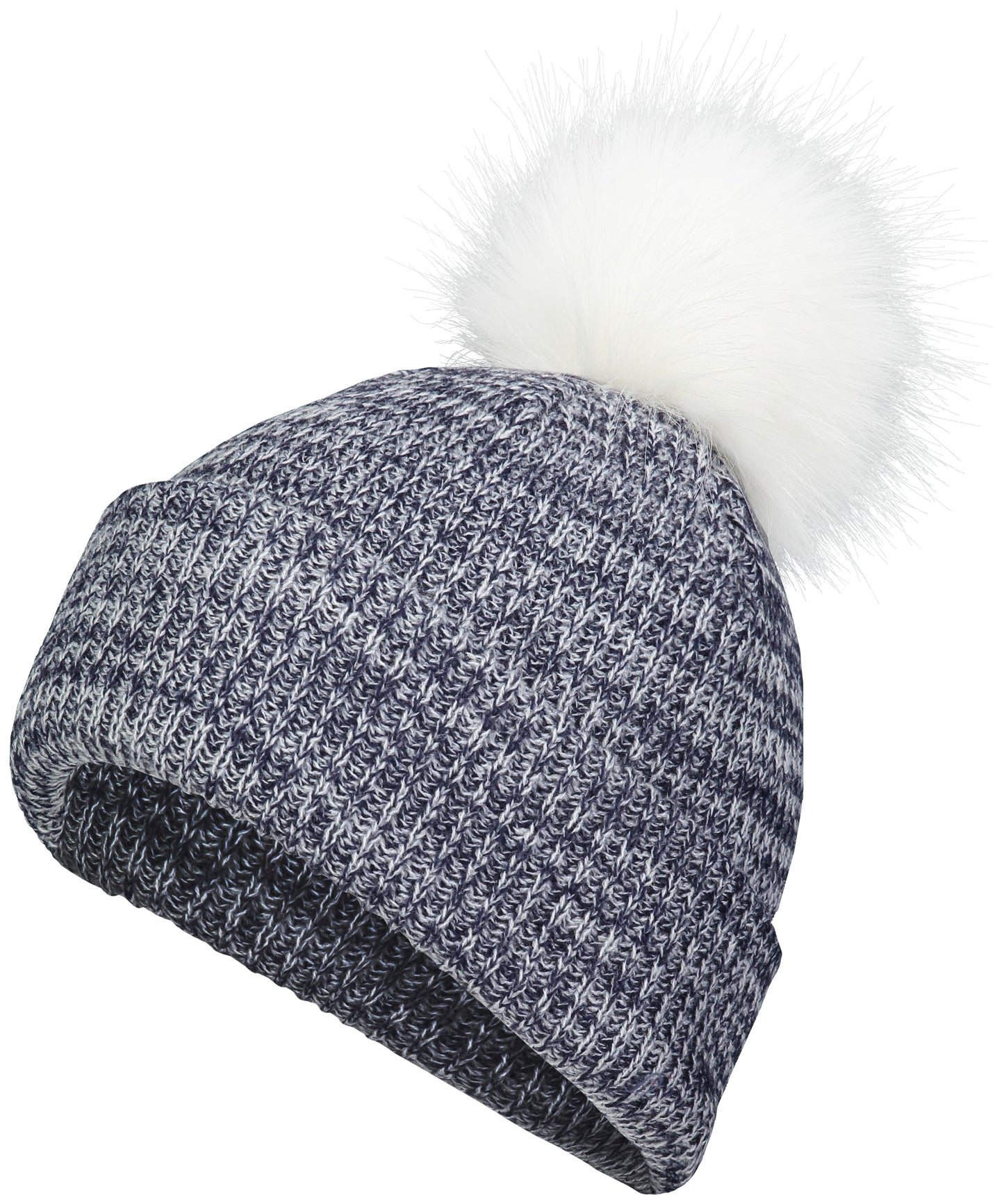 FAUX FUR POM BEANIE