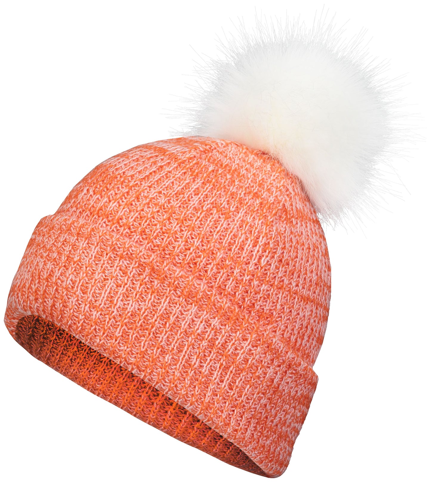 FAUX FUR POM BEANIE