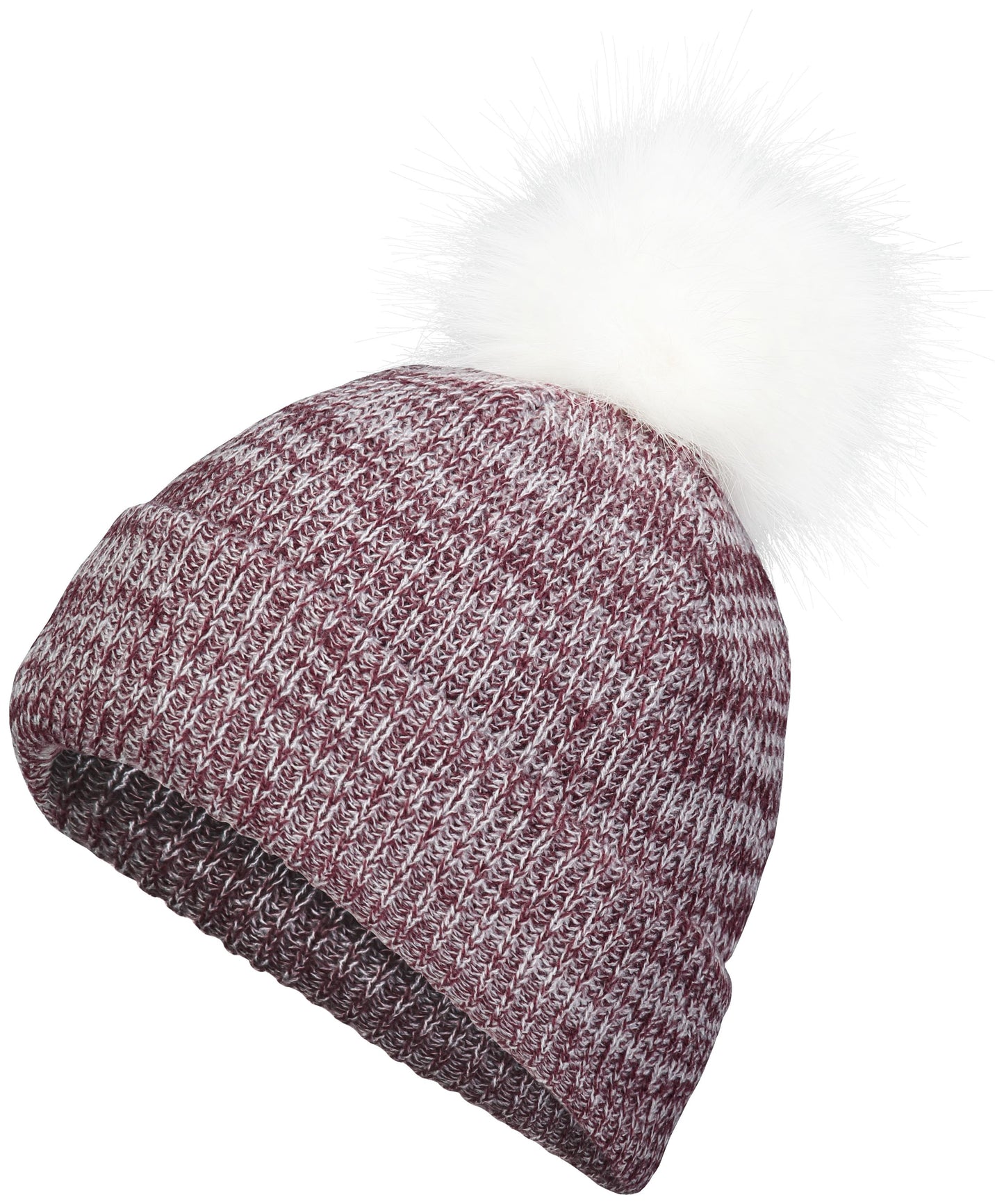 FAUX FUR POM BEANIE