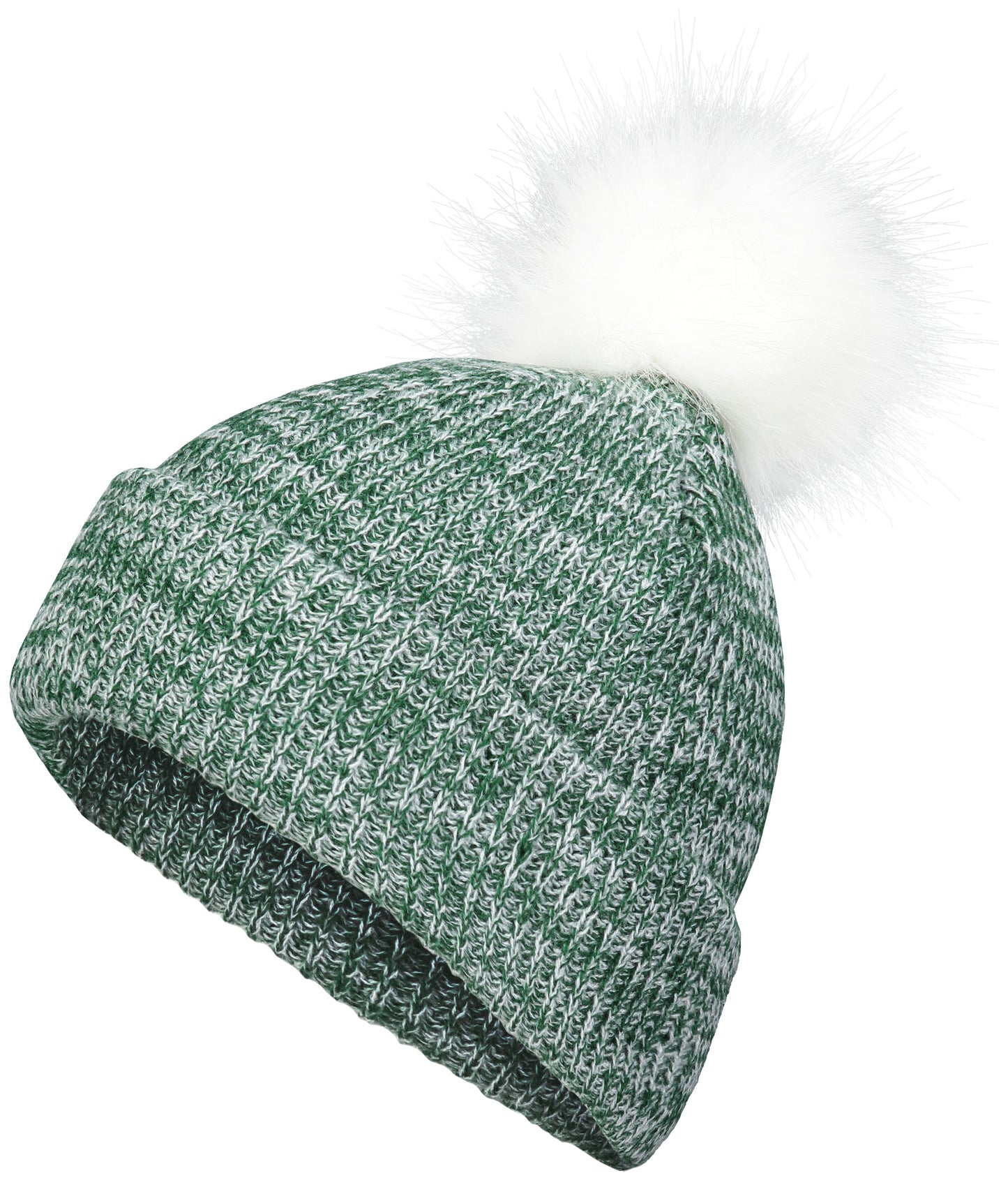 FAUX FUR POM BEANIE