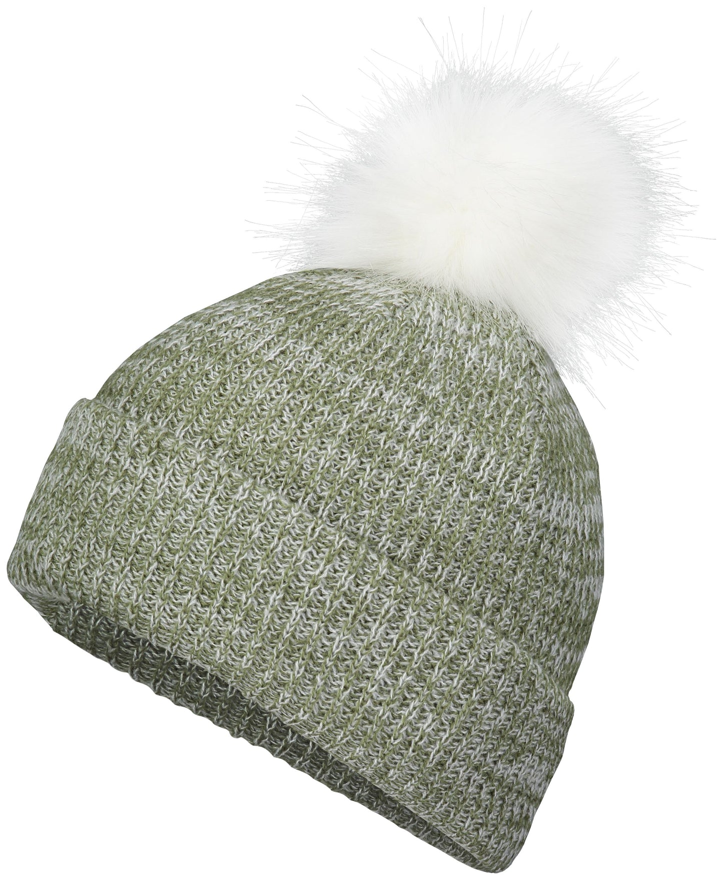 FAUX FUR POM BEANIE