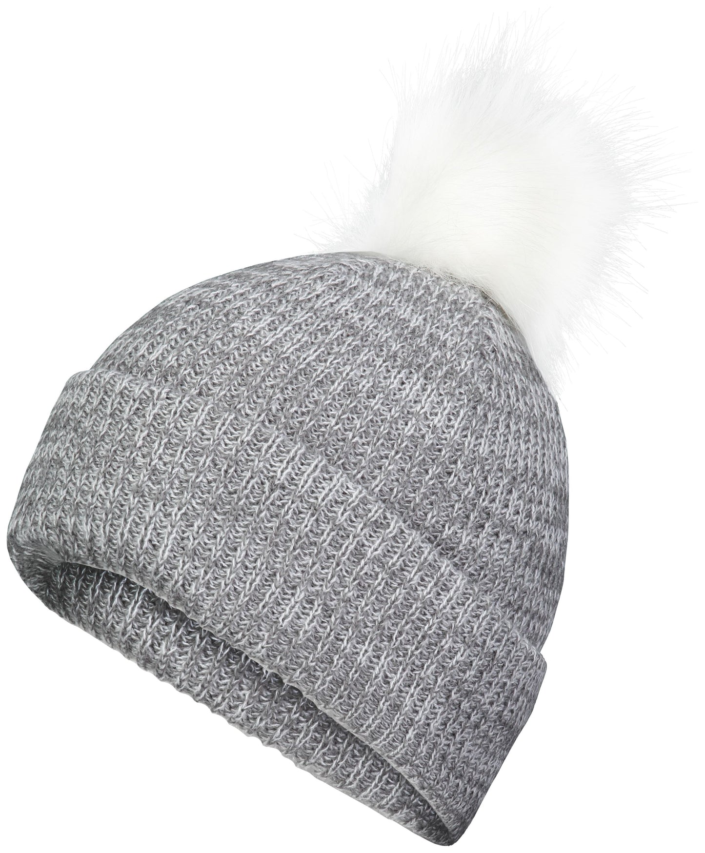 FAUX FUR POM BEANIE