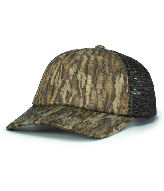 VINTAGE MOSSY OAK TRUCKER CAP