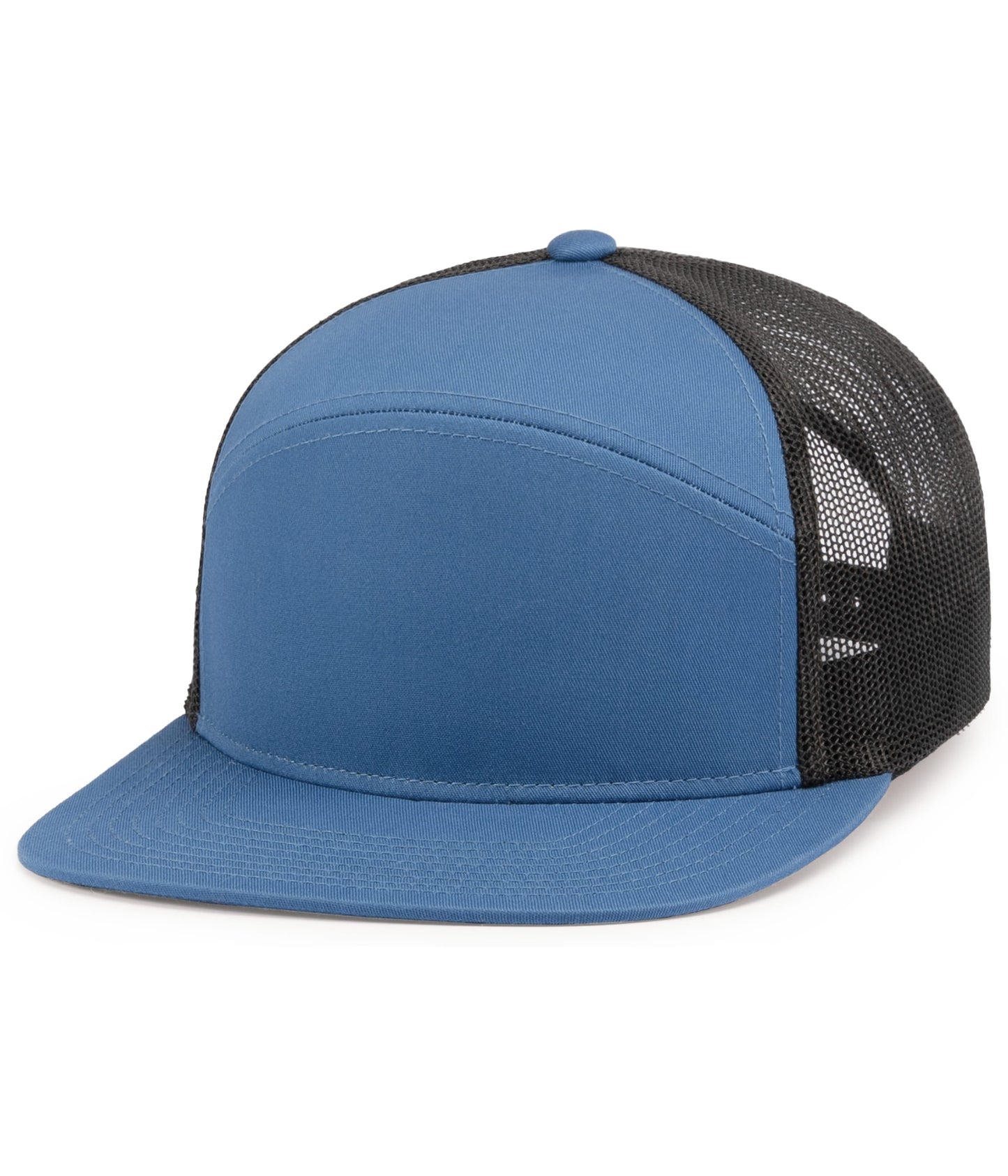 6-PANEL ARCH TRUCKER SNAPBACK CAP