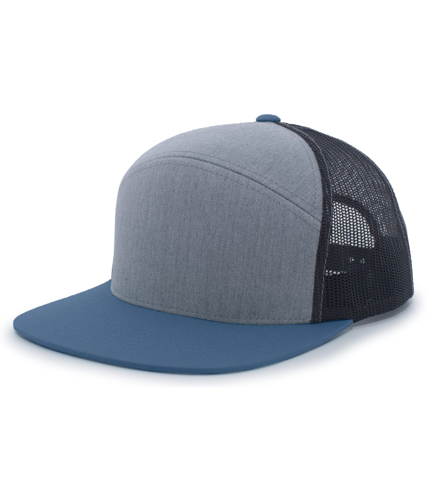6-PANEL ARCH TRUCKER SNAPBACK CAP