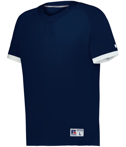 YOUTH BASELINE COVERED PLACKET BASEBALL JERSEY