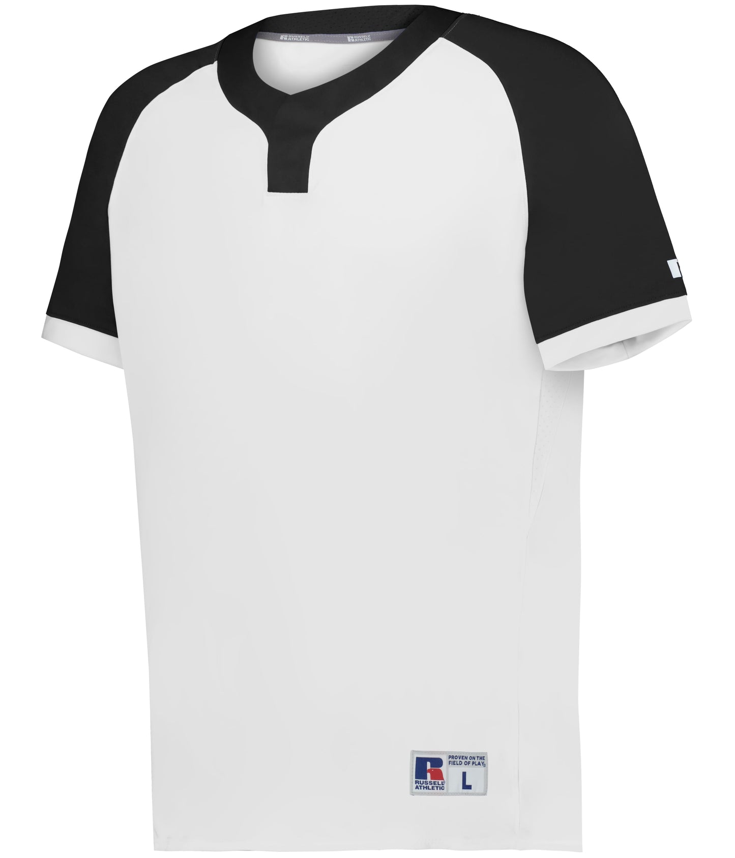 YOUTH BASELINE COVERED PLACKET BASEBALL JERSEY