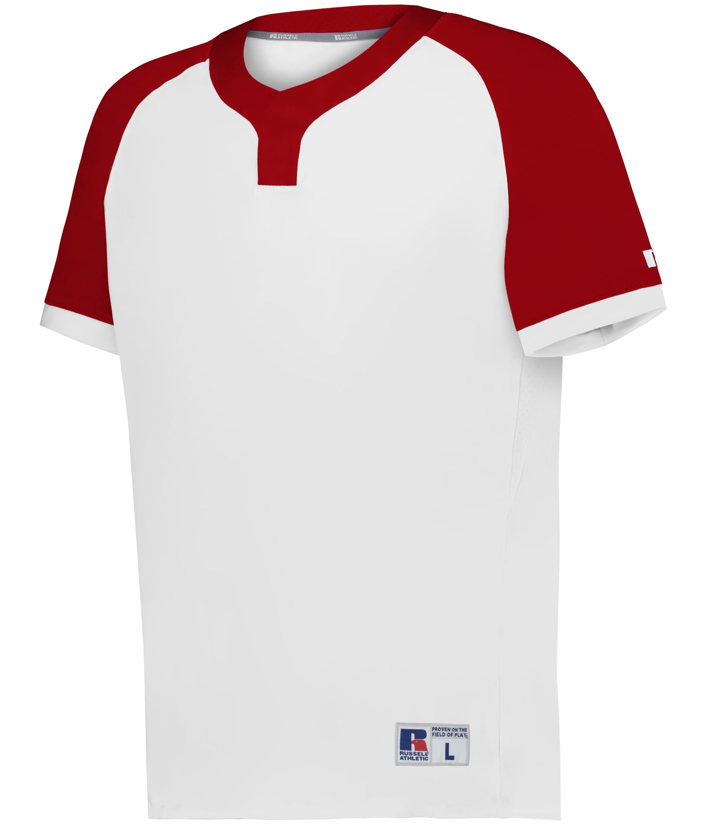 YOUTH BASELINE COVERED PLACKET BASEBALL JERSEY