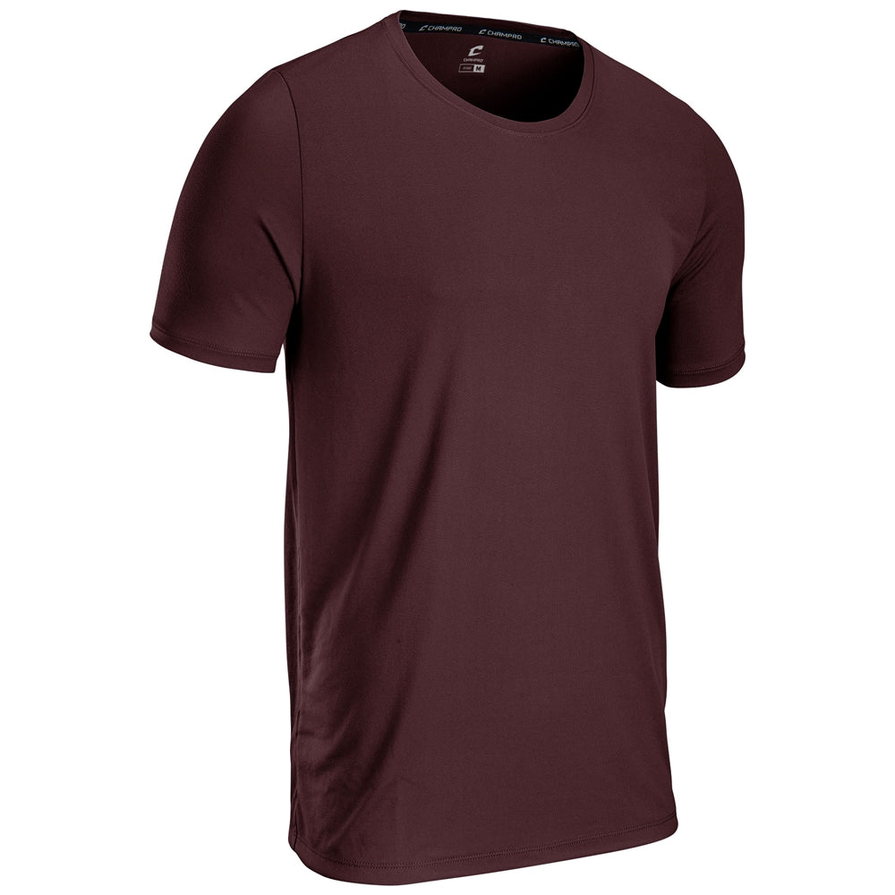 Rookie Crew Neck Tee MAROON 2XL