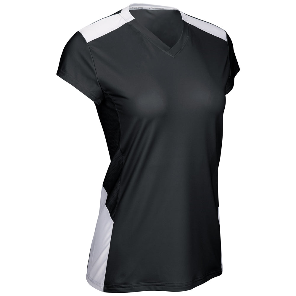 Girl's Point Cap Sleeve Volleyball Jersey