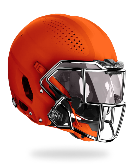 Vicis Zero2 Elite Youth Football Helmet with Titanium Facemask & Oakley Eye Shield- Matte Colors